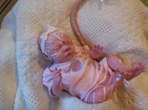 Pink Avatar reborn baby doll
